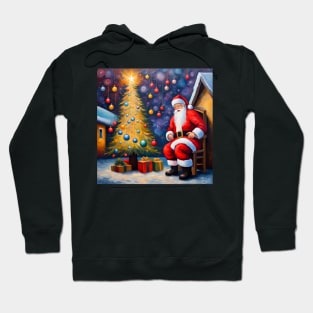 Christmas art (1) Hoodie